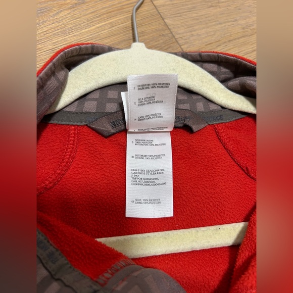 North Face fleece full zip jacket men’s large - Picture 6 of 11
